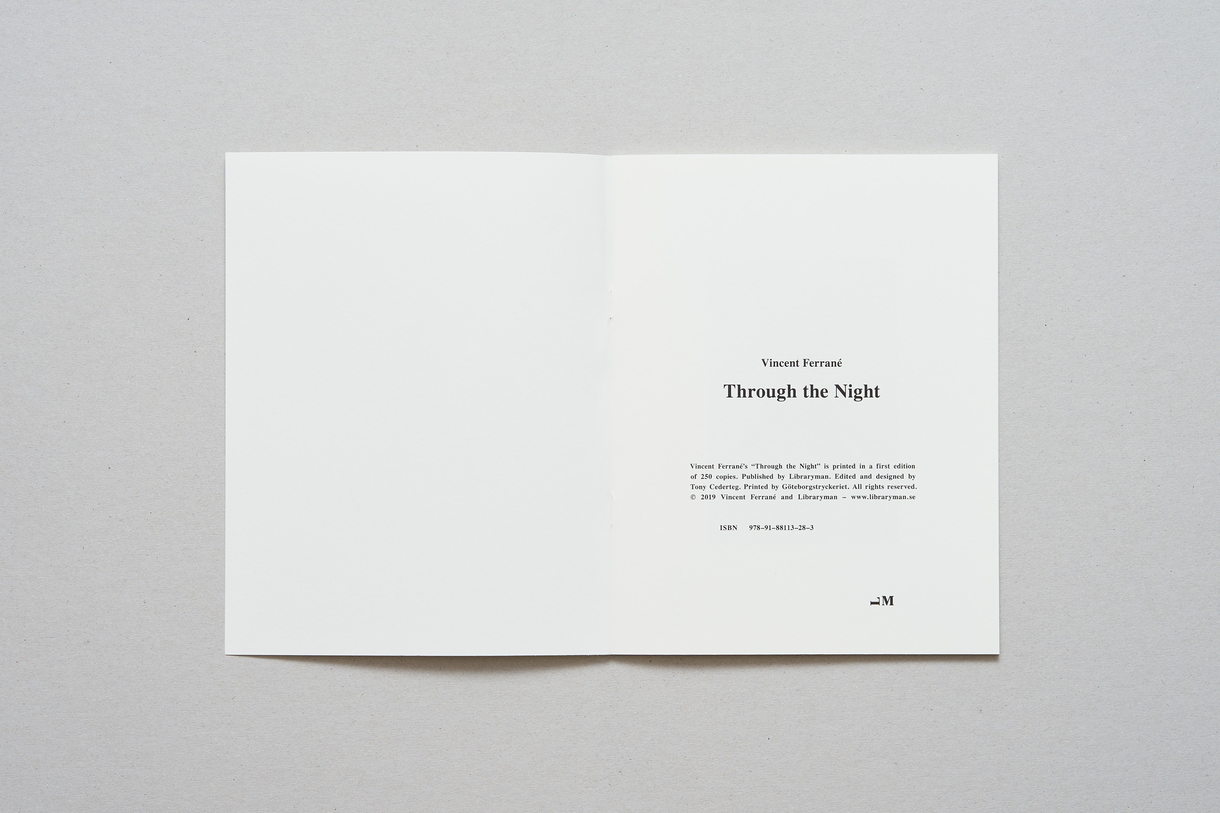 Vincent Ferrané — Through the Night